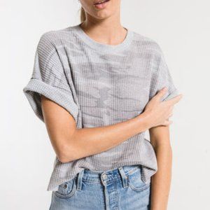 Camo Football Tee Size S